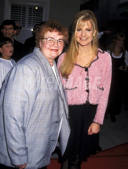 Bonnie Hunt and mother during...