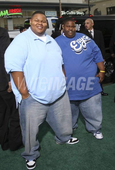 Jamal Mixon and Jerod Mixon during Gridiron Gang Los Angeles Premiere