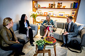 Queen Maxima Of The Netherlands Visits Morocco As UN...