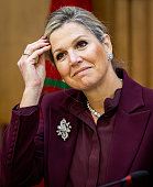 Queen Maxima Of The Netherlands Visits Morocco As UN...