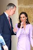 Spanish Royals Visit The Exhibitions On The Occasion of...