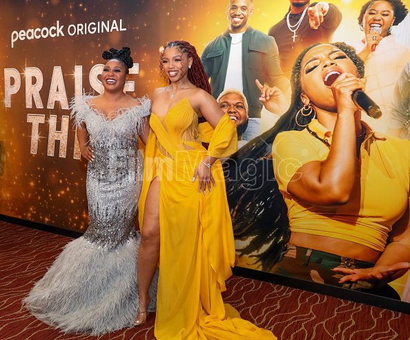 Anjelika Washington and Chloe Bailey attend the Praise This World