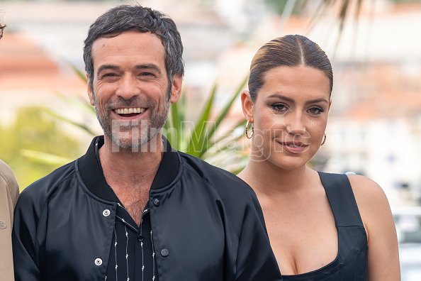 Romain Duris and Adele Exarchopoulos attend the Le Regne Animal