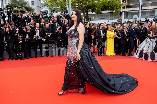 Cara Jade Myers attends the Killers Of The Flower Moon red carpet