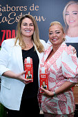 Belen Esteban Presents Her Gazpacho's Product In Madrid