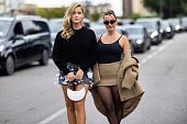 Street Style - Day 3 - Milan Fashion Week - Womenswear...