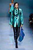Giorgio Armani - Runway - Milan Fashion Week -...