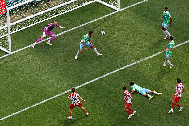 Pablo Barrios hoàn tất cú đúp, nâng tỷ số lên 3-1 cho Atletico Madrid