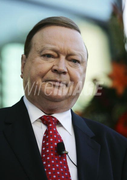 Bert Newton poses during the launch for Berts Family Feud TV show at