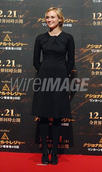 Diane Kruger attends the National Treasure Japan premiere photocall at, WireImage