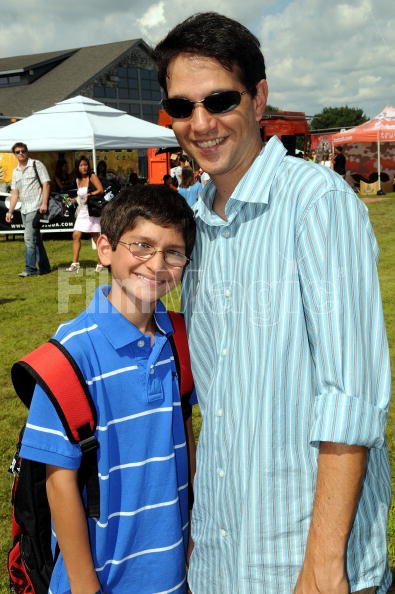 Daniel Macchio and actor Ralph Macchio attend the 2008 Tony Hawk