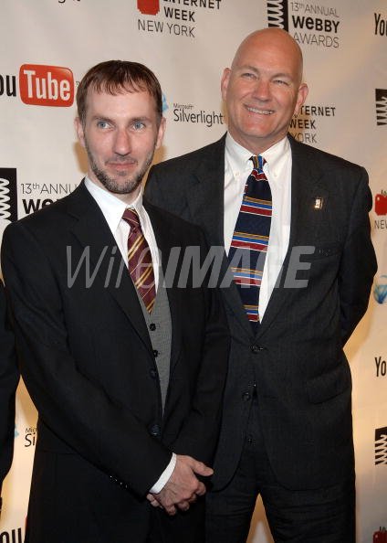 Fritz Grobe and Stephen Voltz attend the 13th annual Webby Awards at