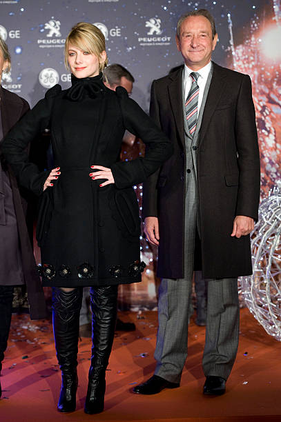 Actress Melanie Laurent attends the Christmas Illumination 2010 launch on Champs-Elysees in Paris.
