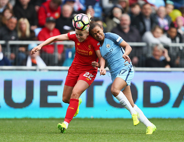 Manchester City Women v Liverpool Ladies: SSE Women's FA Cup Semi-Final : News Photo