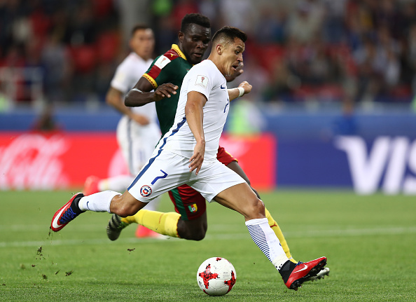 Cameroon v Chile: Group B - FIFA Confederations Cup Russia 2017 : News Photo