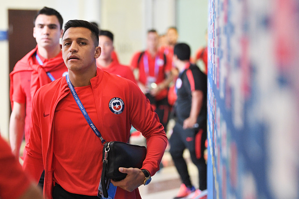 Portugal v Chile: Semi-Final - FIFA Confederations Cup Russia 2017 : News Photo