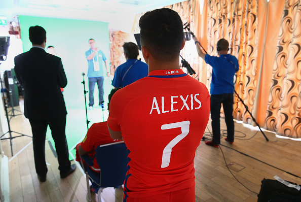 Chile Portraits - FIFA Confederations Cup Russia 2017 : News Photo