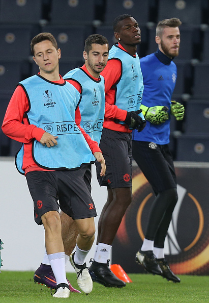 Manchester United Training and Press Conference : News Photo