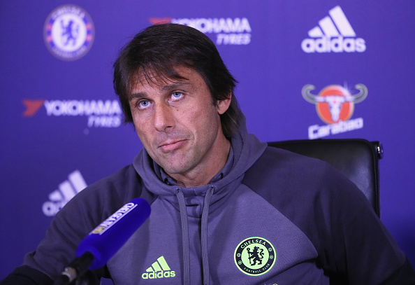 Chelsea Training and Press Conference : News Photo