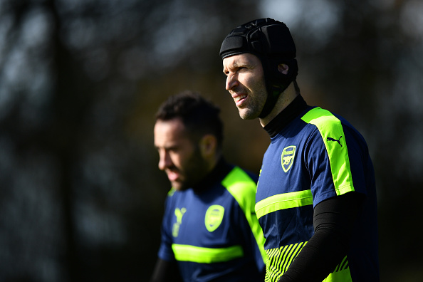 Arsenal Training and Press Conference : News Photo