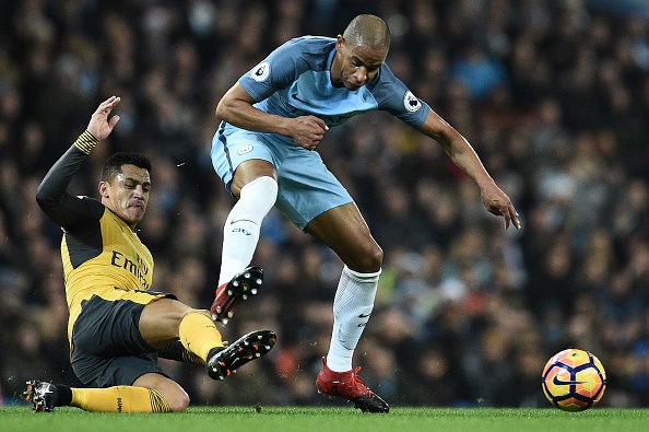 FBL-ENG-PR-MAN CITY-ARSENAL : News Photo