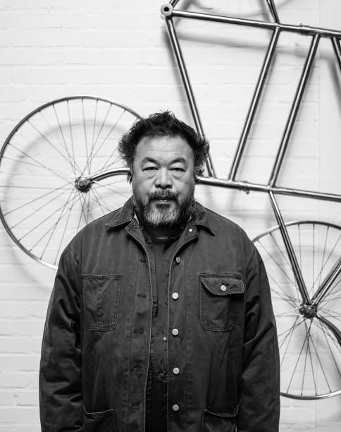 Artist Ai Weiwei is photographed on November 29, 2013 in Beijing, China.