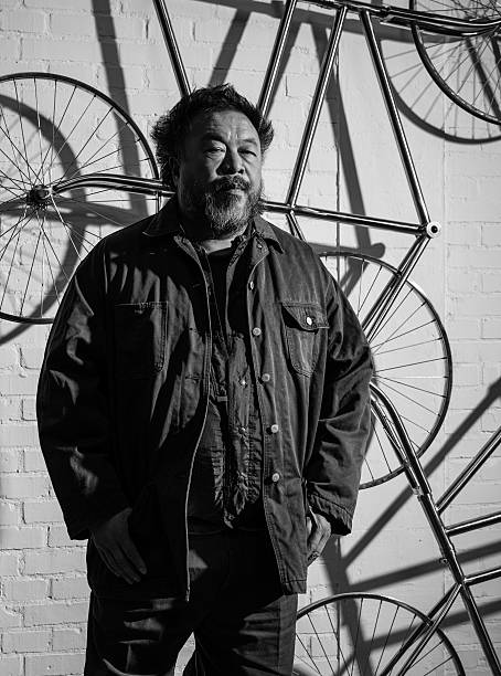 Artist Ai Weiwei is photographed on November 29, 2013 in Beijing, China.