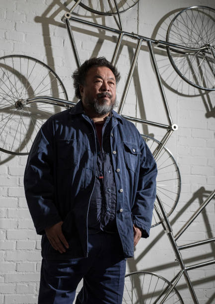 Artist Ai Weiwei is photographed on November 29, 2013 in Beijing, China.