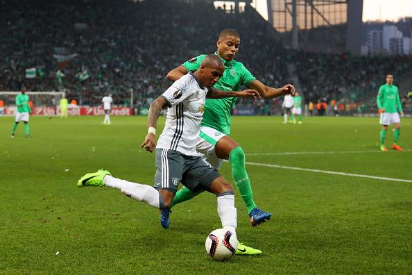 AS Saint-Etienne v Manchester United - UEFA Europa League Round of 32: Second Leg : News Photo