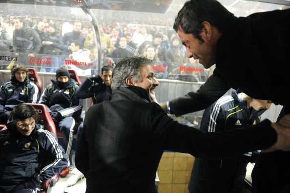 Atletico Madrid's coach Quique Sanchez F : News Photo