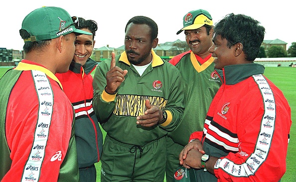 Bangladesh coach, ex-West Indies opening batsman G : News Photo