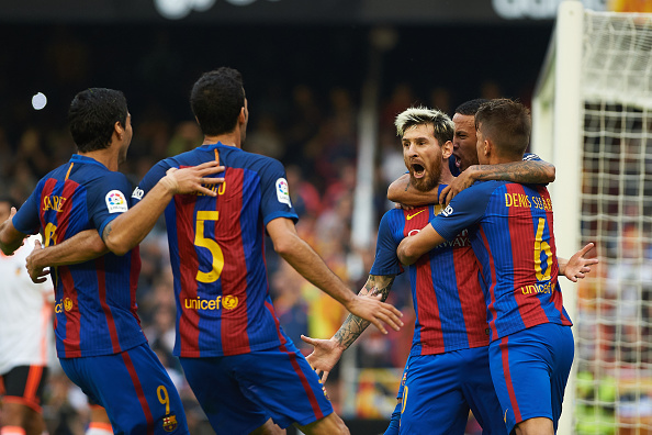 Valencia CF v FC Barcelona - La Liga : News Photo