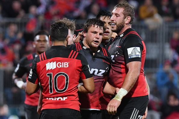 Super Rugby Rd 8 - Crusaders v Sunwolves : News Photo