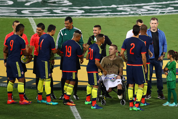 Brazil v Colombia - Friendly Match In Memory of Associacao Chapecoense de Futebol : Fotografía de noticias