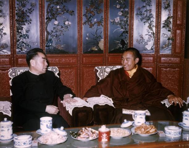 LAI Chinese Prime Minister and the Panchen Lama ERDENI