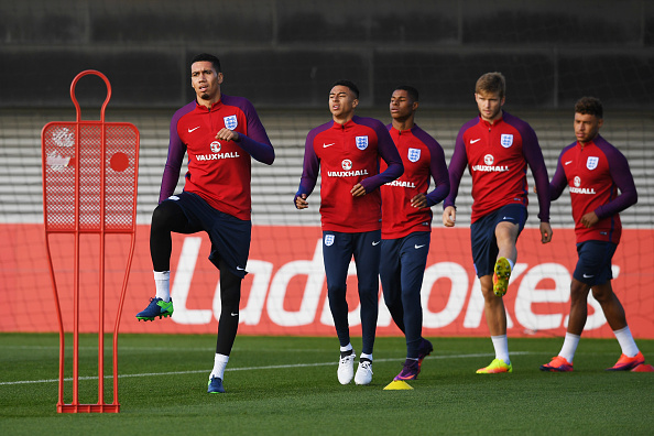 England Training Session and Press Conference : News Photo