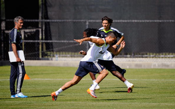 Real Madrid Pre-Season Training Session and Press Conference : News Photo