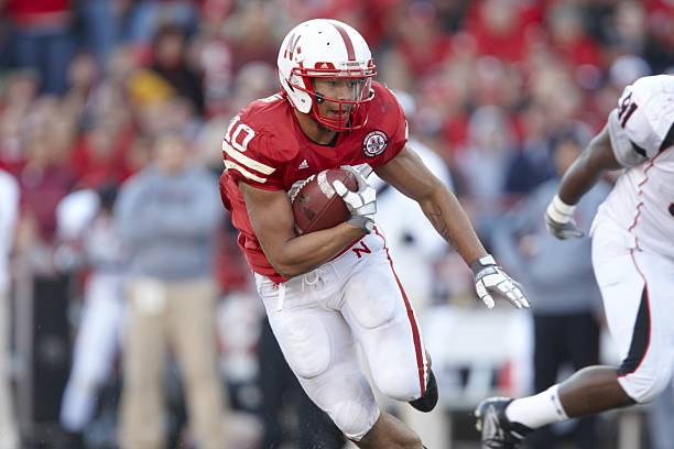 Nebraska Roy Helu Jr. (10) in action vs Texas Tech. Lincoln, NE