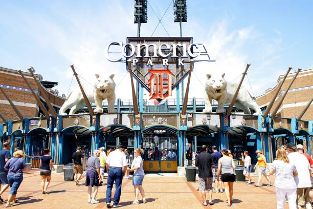 Comerica Park, in Detroit, Michigan on JULY