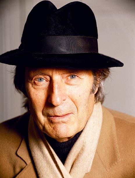 conductor Carlo Maria Giulini posed in Amsterdam, Netherlands in 1989