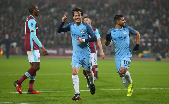 West Ham United v Manchester City - The Emirates FA Cup Third Round : News Photo