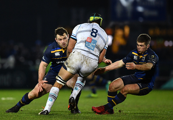 Leinster v Montpellier - European Rugby Champions Cup Pool 4 Round 5 : News Photo