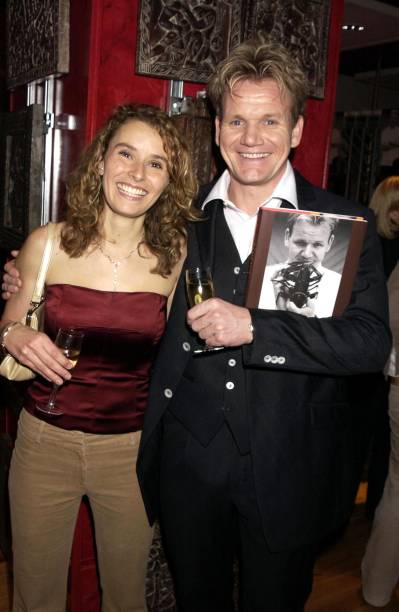 Gordon Ramsay & Wife Tana, Launch Of Gordon Ramsay's New Book 'Secrets' At The Red Fort In Knightsbridge, London.