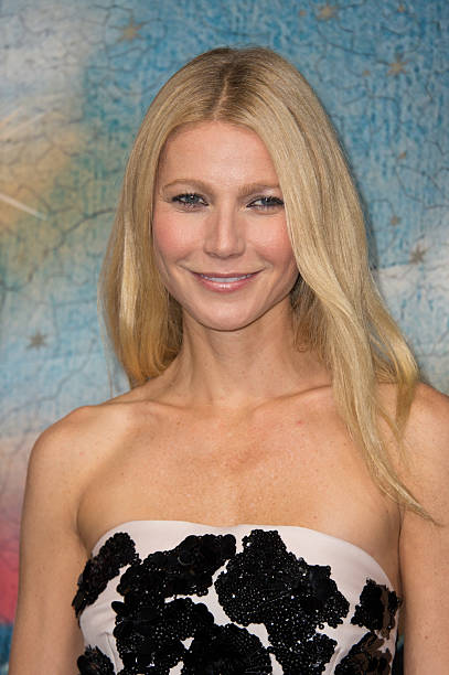 Gwyneth Paltrow launches the Printemps Christmas Decorations Inauguration at Printemps Haussmann, in Paris.