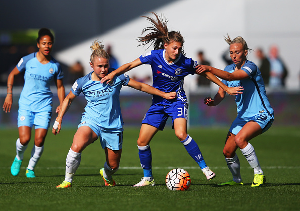 WSL 1: Manchester City Women v Chelsea Ladies FC : News Photo