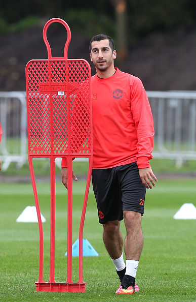 Manchester United Training and Press Conference : News Photo