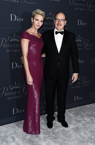 his-serene-highness-prince-albert-ii-of-monaco-and-her-serene-of-picture-id866454380