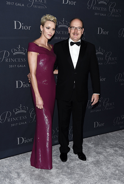 his-serene-highness-prince-albert-ii-of-monaco-and-her-serene-of-picture-id866454590