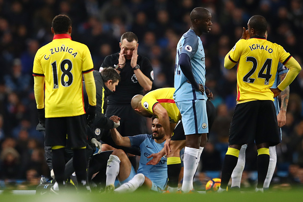 Manchester City v Watford - Premier League : News Photo