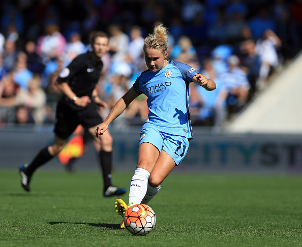 Manchester City Women v Arsenal Ladies FC - Continental Cup Semi-Final : News Photo